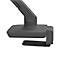 Bras pour écran Ergotron MXV 45-607-224, pour 1 écran jusqu'à 34″ &amp; jusqu'à 9,1 kg, réglable en hauteur/pivotant/inclinable/rotatif, pince de table pour panneaux coulissants, noir
