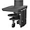Bras pour écran unique Ergotron HX, jusqu'à 49 pouces, réglable en hauteur/profondeur, fonction d'inclinaison, VESA, noir mat
