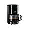 Schwarze Braun Aromaster Classic Filterkaffeemaschine mit Glaskanne auf weißem Hintergrund.