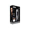 Braun Haarschneider Series 7 in der Verpackung mit Zubehör und Produktbild eines Mannes.