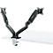 Brazo para monitor Schäfer Shop Select MX8-124, para 2 pantallas de hasta 32″ y hasta 8 kg, inclinable/giratorio/giratorio, regulable en altura, guía de cables, VESA, abrazadera de mesa.
