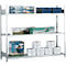 Breedvakstelling WS 2000 - B 2250 x D 800 x H 2000 mm - 3 legborden - draagvermogen per legbord 400 kg - staal - verzinkt