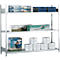 Breedvakstelling WS 2000 - B 2500 x D 400 x H 2000 mm - 3 legborden - draagvermogen per legbord 400 kg - staal - verzinkt