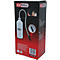 KS TOOLS-Box mit Ölflasche und Schlauch. Ein schwarzer Hintergrund mit roten Akzenten.