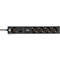 Brennenstuhl 5-voudige contactdoosstrip, met schakelaar, 1x USB-C met Power Delivery, 2x USB-A, 45 W, grijs/zwart
