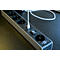 Brennenstuhl 5-voudige contactdoosstrip, met schakelaar, 1x USB-C met Power Delivery, 2x USB-A, 45 W, grijs/zwart