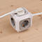 Brennenstuhl ALEA-Power contactdoosblok, 4 stopcontacten, 1,4 m kabel, tot 3680W, grijs/wit