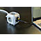 Brennenstuhl ALEA-Power contactdoosblok, 4 stopcontacten, 1,4 m kabel, tot 3680W, grijs/wit