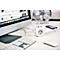 Brennenstuhl ALEA-Power contactdoosblok, 4 stopcontacten, 1,4 m kabel, tot 3680W, grijs/wit