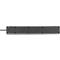 Brennenstuhl Bremounta contactdoosstrook, 5-voudig, 2 USB-poorten, 90° opstelling, 3 m kabel, veiligheidsschakelaar, L 80 x B 430 x D 70 mm, zwart