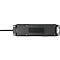 Brennenstuhl buitencontactdoosstrook, 3-voudig, met schakelaar, 2 m kabel, zelfsluitende afdekking, IP44, L 60 x B 340 x D 115 mm, zwart