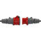 Brennenstuhl CEE-verlengkabel, 10 m, rubber-neopreen, met scharnierende afdekking, olie- en UV-bestendig, IP44, 400V/16A, zwart