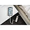 Brennenstuhl Eco-Line contactdoosstrook, 3 contactdozen met randaarde, 45° opstelling, verhoogde aanrakingsbeveiliging, 1,5 m snoerlengte, L 215 x B 95 x D 60, wit
