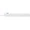 Brennenstuhl Eco-Line contactdoosstrook 6-voudig, 1,5 m kabel, 45° opstelling, verhoogde aanrakingsbeveiliging, L 360 x B 90 x D 65 mm, wit