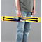 Brennenstuhl Falt-Arbeitsbock MB 120 KH, höhenverstellbar, bis 120 kg, klappbar, mit Tragegriff, rutschsichere Auflage, Schutzkappen, B 980 x H 75 x T 120 mm, schwarz/gelb