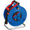 Brennenstuhl Garant Gewerbe-/Baustellen-Kabeltrommel, 25 m RN-Kabel, IP44, cablepilot Tragegriff, Drehgriff, L 190 x H 370 mm, blau/rot/schwarz