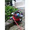 Brennenstuhl Gummi-Kabeltrommel X-Gum, 10 m, 2 Handgriffe, 3-fach spritzwassergeschützt, ölbeständiges RN-Kabel, IP44, blau/rot/schwarz