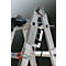 Brennenstuhl klembare stekkerdoos, 3 stekkerdozen met aardingscontact, 45° opstelling, kleminrichting zonder gereedschap, L 195 x B 105 x D 140 mm, antraciet/wit