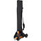 Brennenstuhl LED Baustrahler TU 23050 M, 360° Rundumlicht, Teleskopstrahler, 2 Schutzkontaktsteckdosen, IP54, Kabellänge 5m, B 430 x H 131 - 173 mm, schwarz/silber