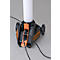 Brennenstuhl LED Baustrahler TU 23050 M, 360° Rundumlicht, Teleskopstrahler, 2 Schutzkontaktsteckdosen, IP54, Kabellänge 5m, B 430 x H 131 - 173 mm, schwarz/silber
