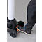 Brennenstuhl LED Baustrahler TU 23050 M, 360° Rundumlicht, Teleskopstrahler, 2 Schutzkontaktsteckdosen, IP54, Kabellänge 5m, B 430 x H 131 - 173 mm, schwarz/silber