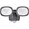 Rond rood bord met wit wolk- en regendruppelsymbool, hieronder IP44.