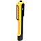 Brennenstuhl LED Clipleuchte HL 100, 107 + 10 lm, SMD-LEDs, 2 Schaltstufen, Clip und Magnet, B 16 x H 170 x L 30 mm, gelb/schwarz
