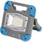 Brennenstuhl LED-herlaadbare werklamp BS 5000 MA, 5000K, mobiel, 3 schakelstanden, USB-laadcontactdoos, Bosch 18V accu-compatibel, IP55, blauw/grijs