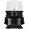 Brennenstuhl Multi Battery LED 360° Hybrid Baustrahler, Akku-Statusanzeige, 4 Schaltstufen, Netz- & Akkubetrieb, 100W, 12000 lm, IP54, schwarz