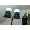Brennenstuhl Multi Battery LED 360° Hybrid Baustrahler, Akku-Statusanzeige, 4 Schaltstufen, Netz- & Akkubetrieb, 100W, 12000 lm, IP54, schwarz