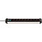 Brennenstuhl Premium-Alu-Line contactdoosstrook, 10-voudig, aluminium, 3m kabel, verlichte veiligheidsschakelaar, 45° opstelling, zwart/zilver