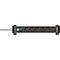 Brennenstuhl Premium-Alu-Line contactdoosstrook, 6-voudig, aluminium, 3m kabel, verlichte veiligheidsschakelaar, 45° opstelling, zwart/zilver