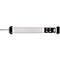 Brennenstuhl Premium-Alu-Line contactdoosstrook, 8-voudig, aluminium, 3m kabel, verlichte veiligheidsschakelaar, 45° opstelling, zwart/zilver