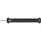 Brennenstuhl Premium-Alu-Line Steckdosenleiste, 8-fach, Aluminium, 3m Kabel, beleuchteter Sicherheitsschalter, 45°-Anordnung, schwarz/silber