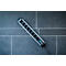 Brennenstuhl Premium-Alu-Line Steckdosenleiste, 8-fach, Aluminium, 3m Kabel, beleuchteter Sicherheitsschalter, 45°-Anordnung, schwarz/silber