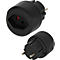 Brennenstuhl Reisestecker-Adapter, CH, für Stecker Typ E und F, Schutzkontakt