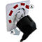 Brennenstuhl Schuko contactdoos aanrakingsbeveiliging, voor stekker type F, transparant, 6 stuks