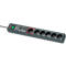 Brennenstuhl Secure-Tec 6-fach-Steckdosenleiste, Sicherheitsschalter, Automatik-Schaltsystem, Überspannungsschutz bis 19.500 A, 3 m Kabel, L 485 x B 65 x T 105 mm, anthrazit