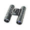 Kompaktes, anthrazitfarbenes Bresser Hunter 10x25 Fernglas auf weißem Hintergrund.