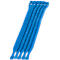 Bridas para cables, ancho 12 x largo 200 mm, azul, 10 unidades