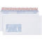 Briefkuverts ELCO Proclima, DIN lang+, 100 g/m², mit Fenster, hochweiß, 100 % Altpapier, 100 Stück