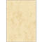 Briefpapier 'Marmor', beige, 200 g, 50 vellen