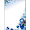 Briefpapier met kerstthema Sigel Blue Harmony, A4, 90 g/m², 100 vellen
