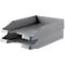 Brievenbak KARMA, B 255 x D 348 x H 65 mm, grijs