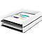 Brievenbak WOW Dual Leitz ®, wit/zwart