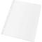 Transparent clear pocket with perforation on the left edge. The pocket is empty.