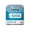 Blaue Brother BT5000C Tintenflasche mit 48,8 ml Inhalt.