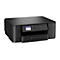 Schwarzer Drucker mit Bedienfeld. Auf dem Display steht „Normal“ und „Plain Paper“. Knöpfe: Scan, Farbe, Start, Stopp. Der Drucker ist DCP-J13100W.