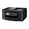 Schwarzer Brother Multifunktionsdrucker DCP-J1360DW vor weißem Hintergrund.