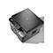 Draufsicht auf einen schwarzen Brother DCP-L2627DW-Multifunktionsdrucker mit Bedienfeld und Display.